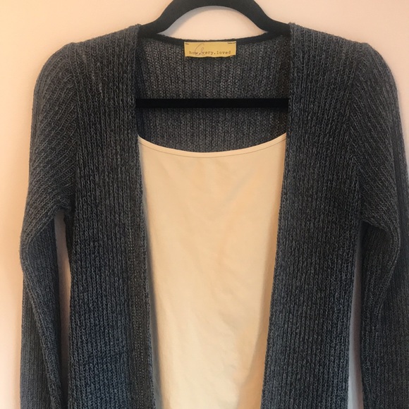 Knit Long Sleeved Cardigan - Picture 3 of 8